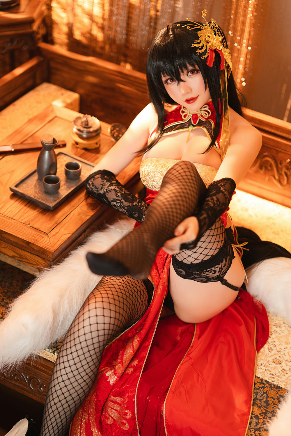 星之迟迟 - NO.74 2021年正片合集 大凤-凤鸣春晓 [62P-281MB]-大凤旗袍_第1集