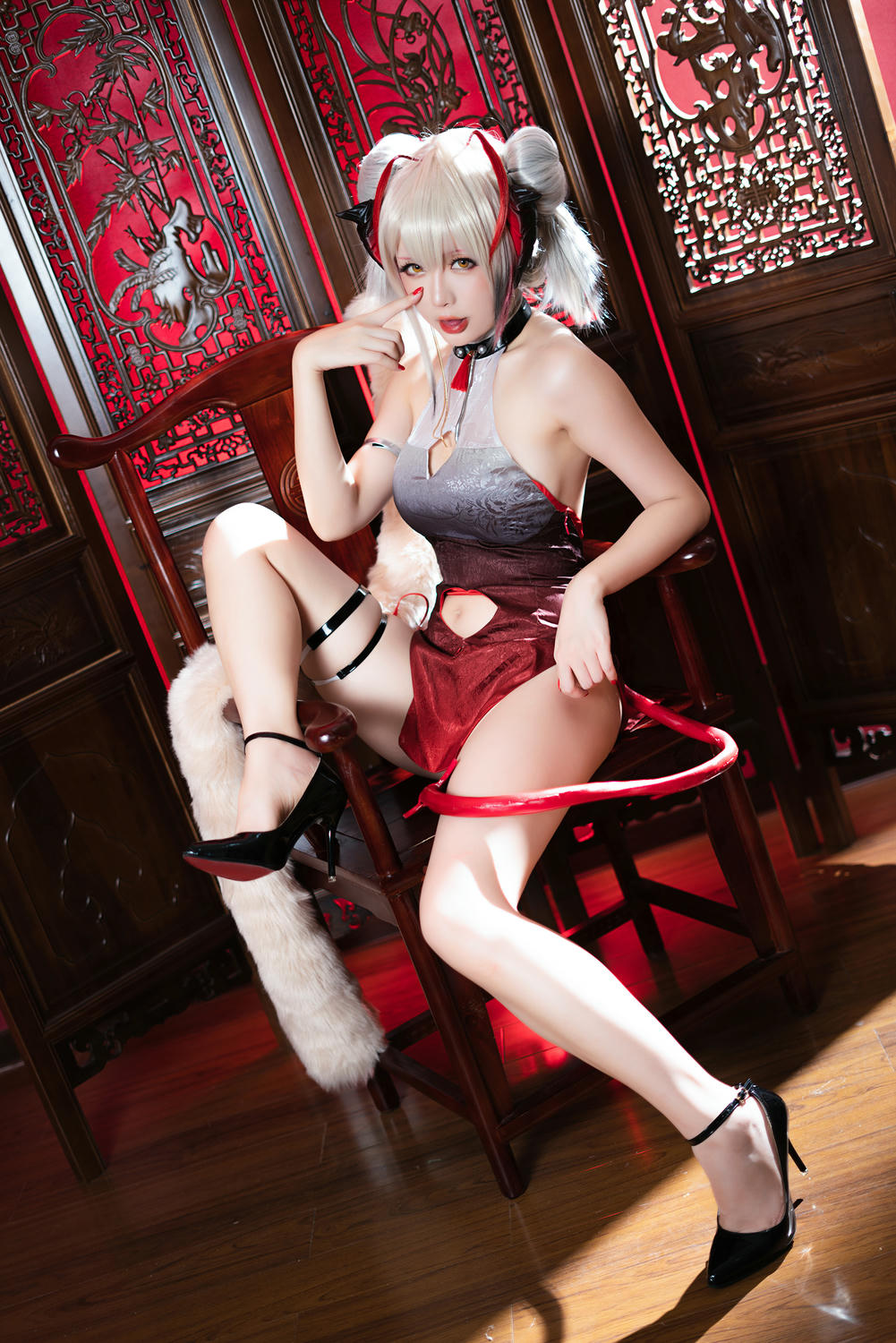 星之迟迟 - NO.78 2021年正片合集 W-同人旗袍 [33P-124MB]_第1集