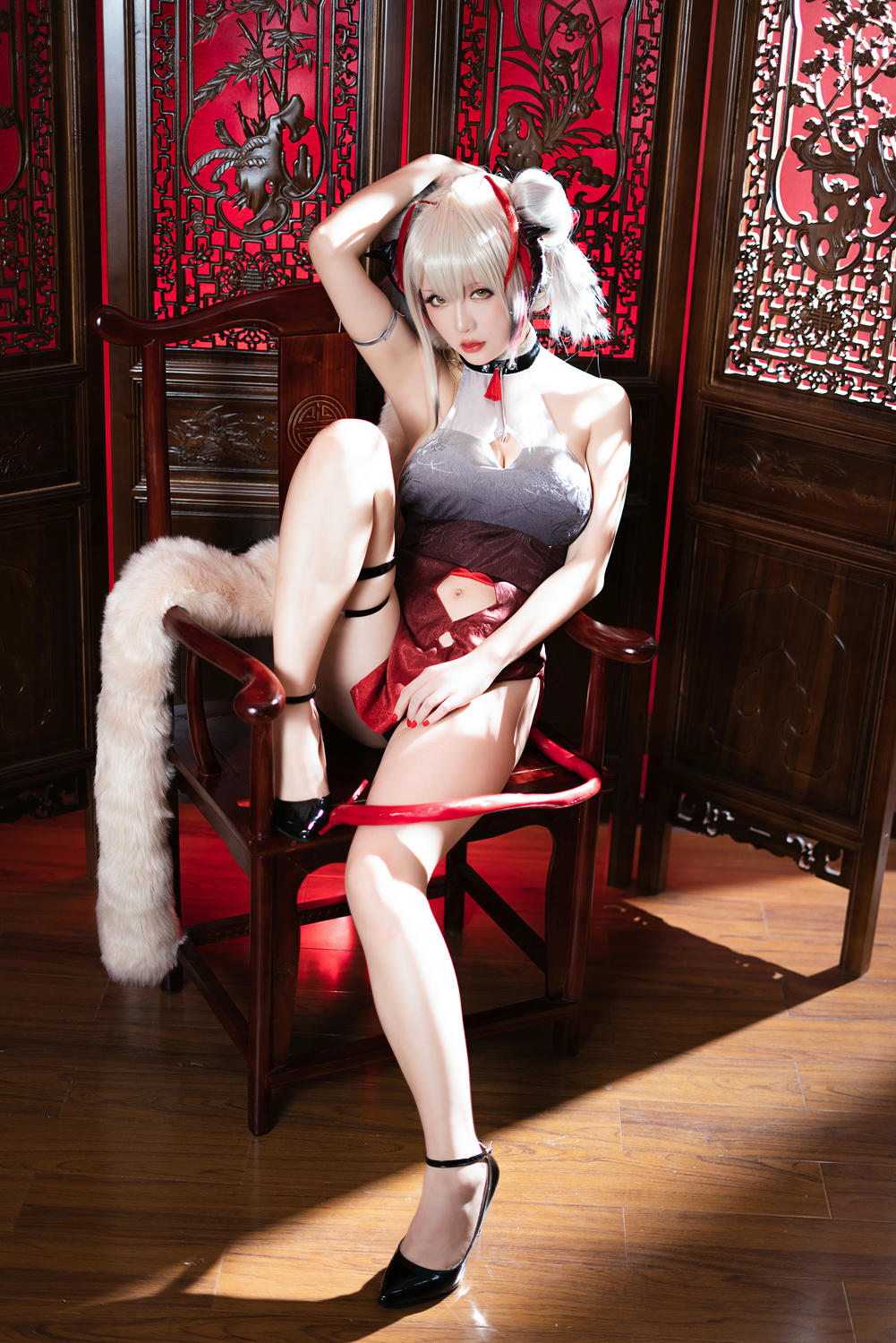 星之迟迟 - NO.78 2021年正片合集 W-同人旗袍 [33P-124MB]_第1集