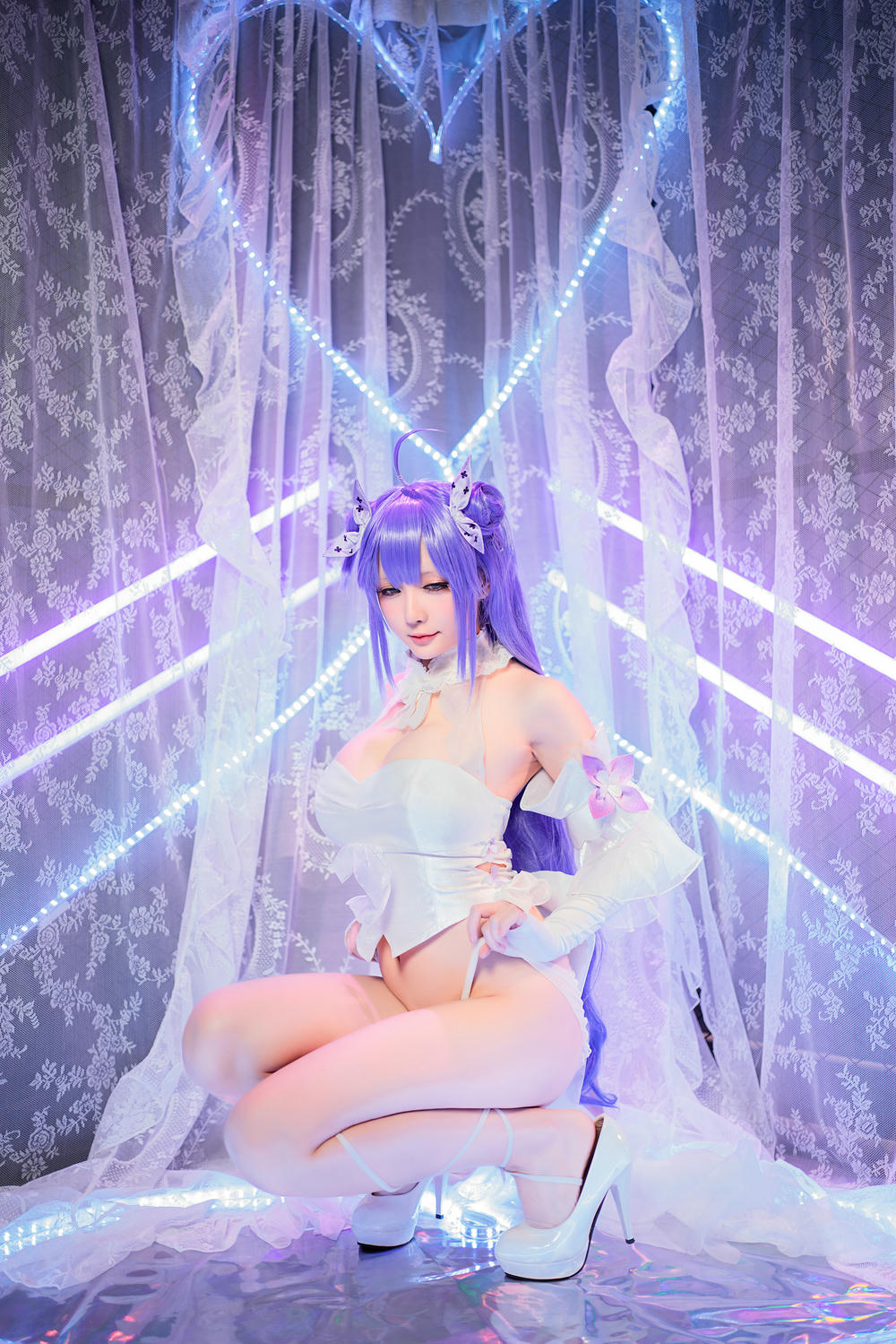 星之迟迟 - NO.80 纯白と漆黑-独角兽 [24P-97MB]_第1集