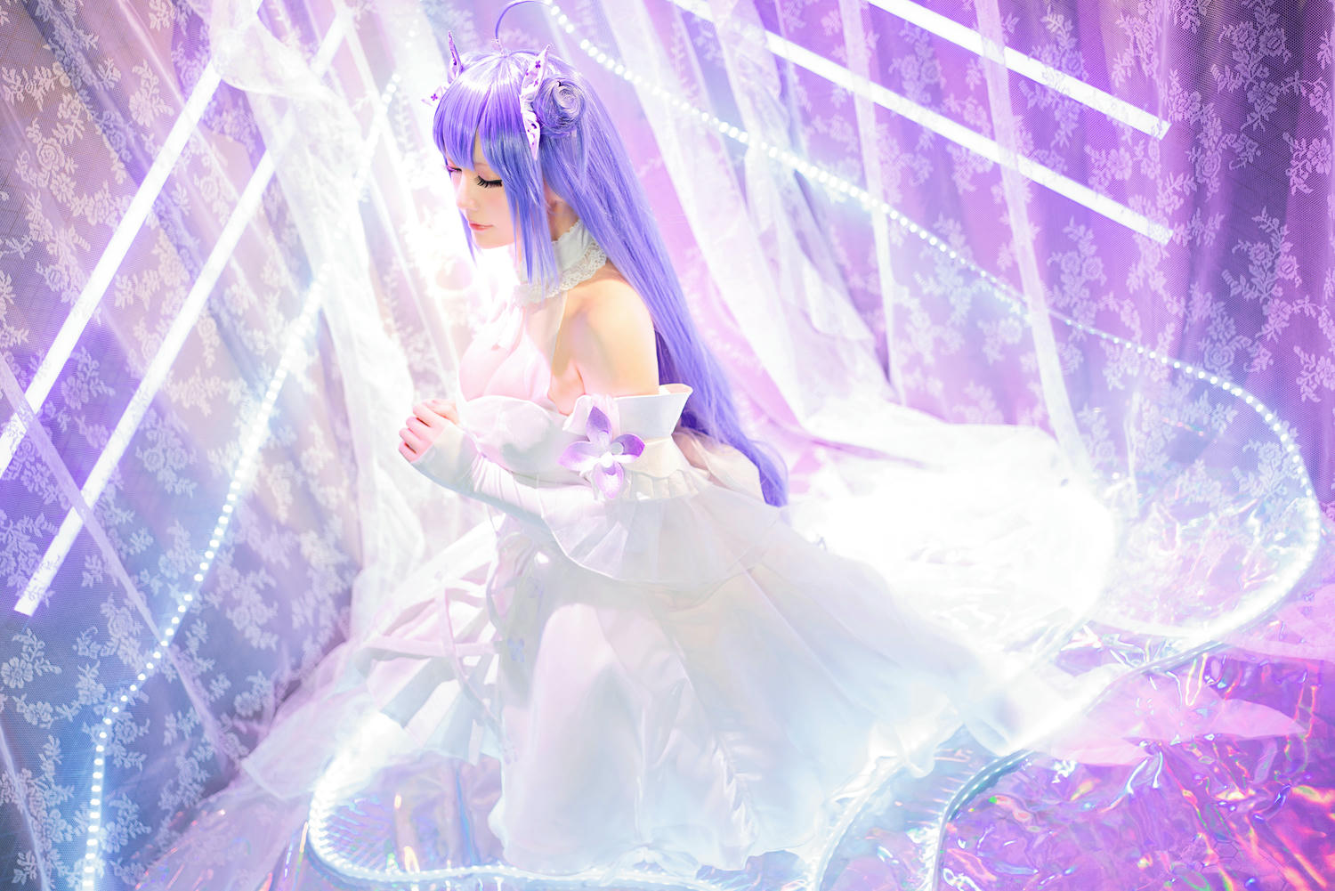 星之迟迟 - NO.80 纯白と漆黑-独角兽 [24P-97MB]_第1集