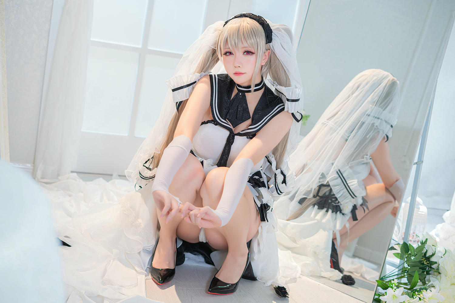 星之迟迟 - NO.81 纯白と漆黑-可畏 [20P-67MB]_第1集