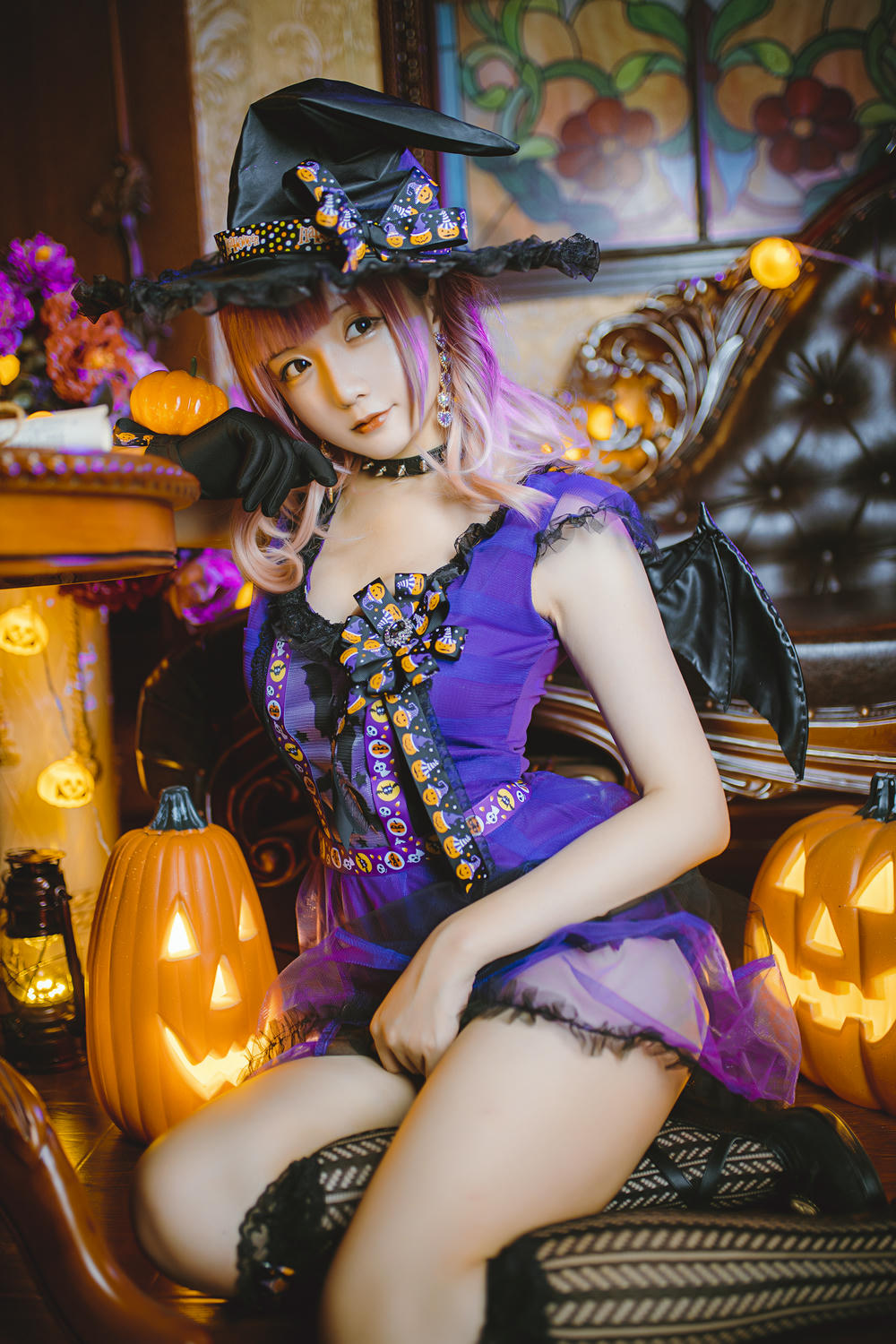 星之迟迟 - NO.07 花鸟风月 电子版 [305P-955MB]-《花鸟风月》电子版-万圣节-紫_第1集