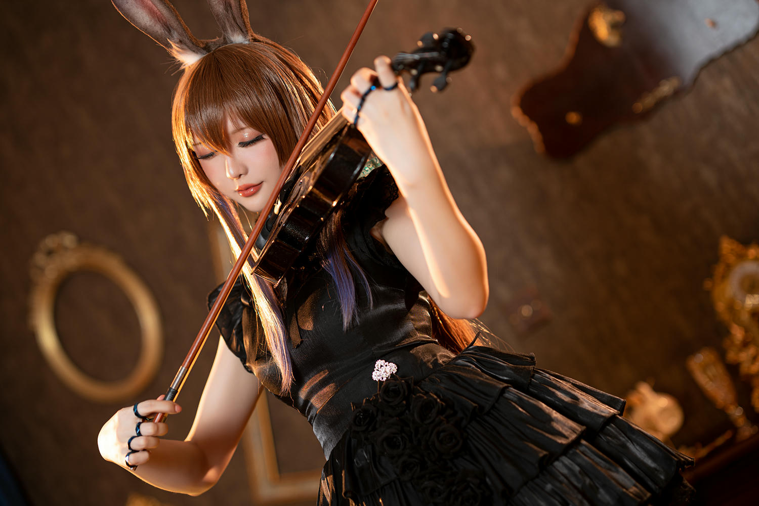 星之迟迟 - NO.97 2021年正片合集 阿米娅-音律联觉 [18P-77MB]_第1集