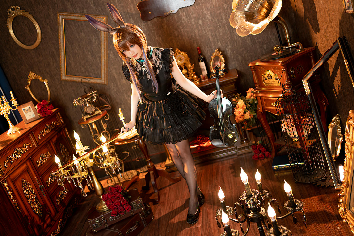 星之迟迟 - NO.97 2021年正片合集 阿米娅-音律联觉 [18P-77MB]_第1集