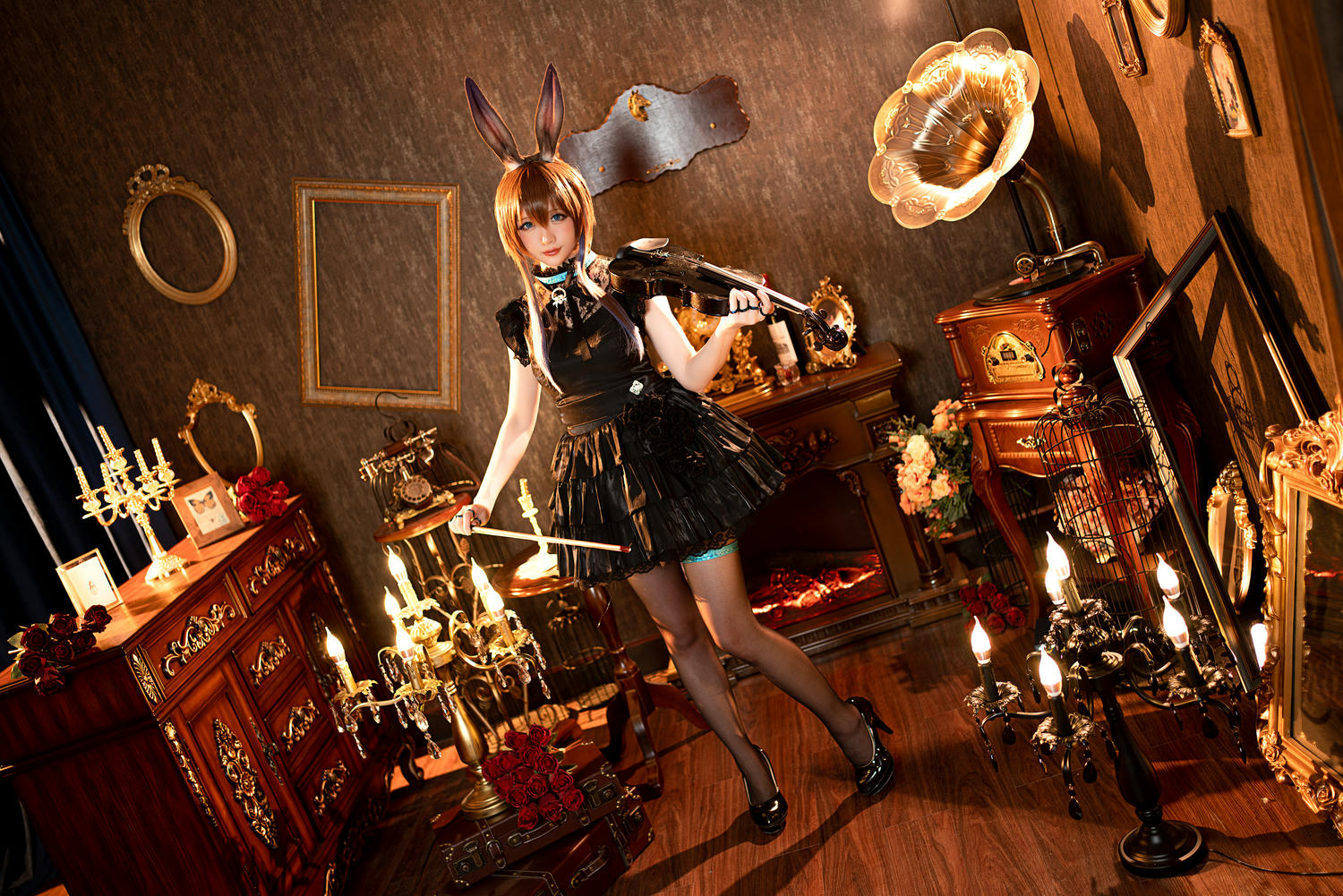 星之迟迟 - NO.97 2021年正片合集 阿米娅-音律联觉 [18P-77MB]_第1集