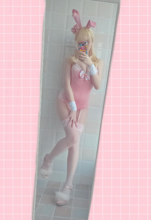 星之迟迟 - VOL.01 粉红泡泡包 [56P-56MB]-PINK兔女郎（31P）_第1集