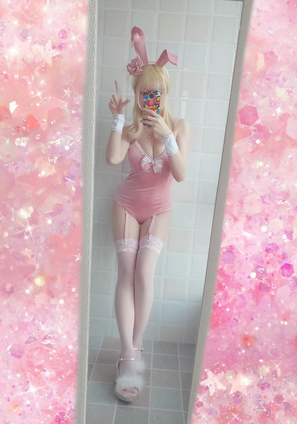 星之迟迟 - VOL.01 粉红泡泡包 [56P-56MB]-PINK兔女郎（31P）_第2集