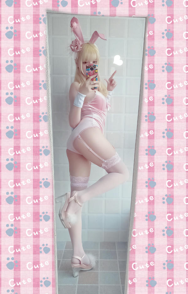 星之迟迟 - VOL.01 粉红泡泡包 [56P-56MB]-PINK兔女郎（31P）_第2集