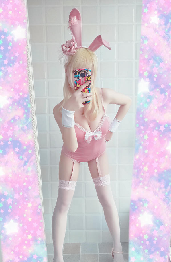 星之迟迟 - VOL.01 粉红泡泡包 [56P-56MB]-PINK兔女郎（31P）_第1集