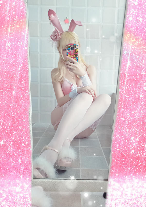 星之迟迟 - VOL.01 粉红泡泡包 [56P-56MB]-PINK兔女郎（31P）_第1集