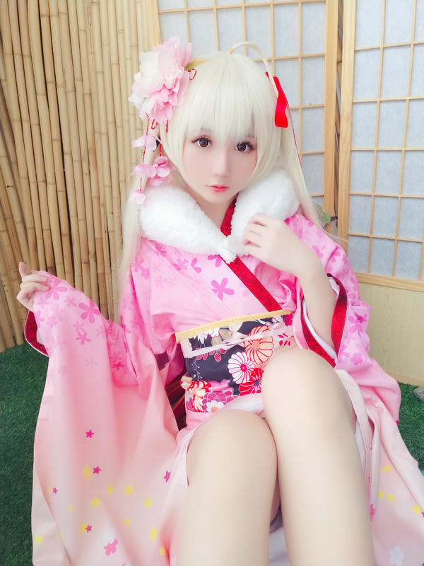 星之迟迟 - VOL.01 粉红泡泡包 [56P-56MB]-穹和服（9P）_第1集