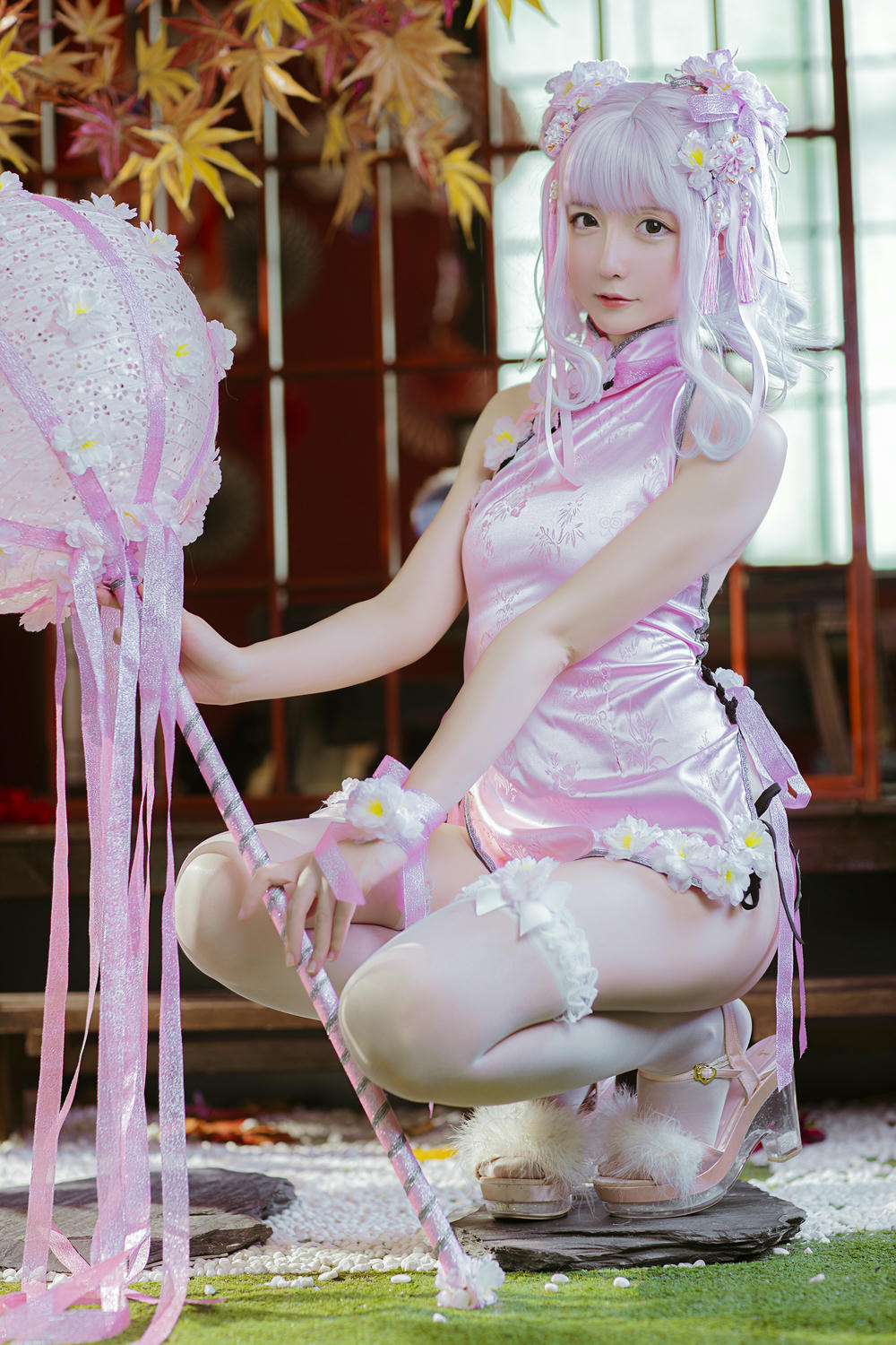 星之迟迟 - NO.07 花鸟风月 电子版 [305P-955MB]-《花鸟风月》电子版-花与旗袍-粉_第1集