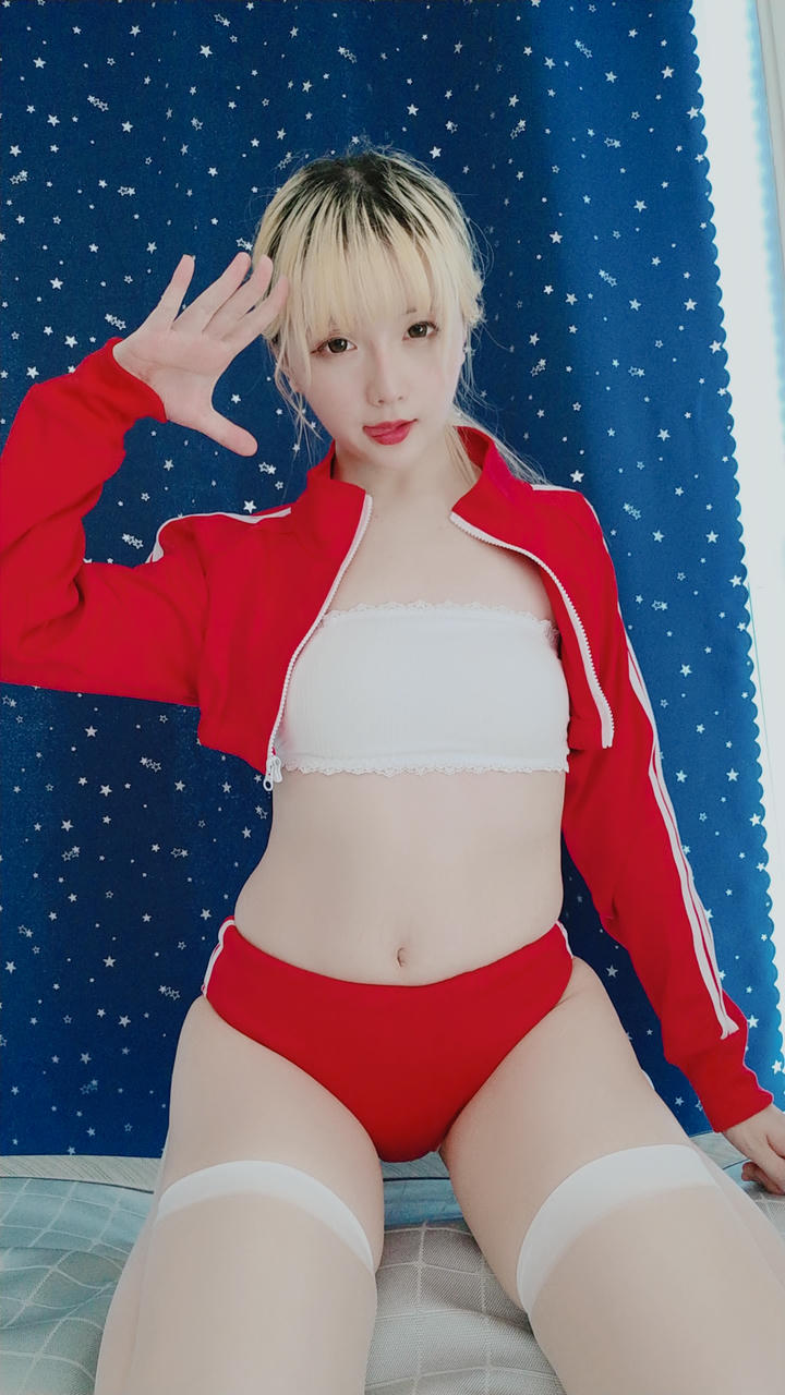 星之迟迟 - 定制02 6-21 红色体操服 [60P3V-688MB]_第3集