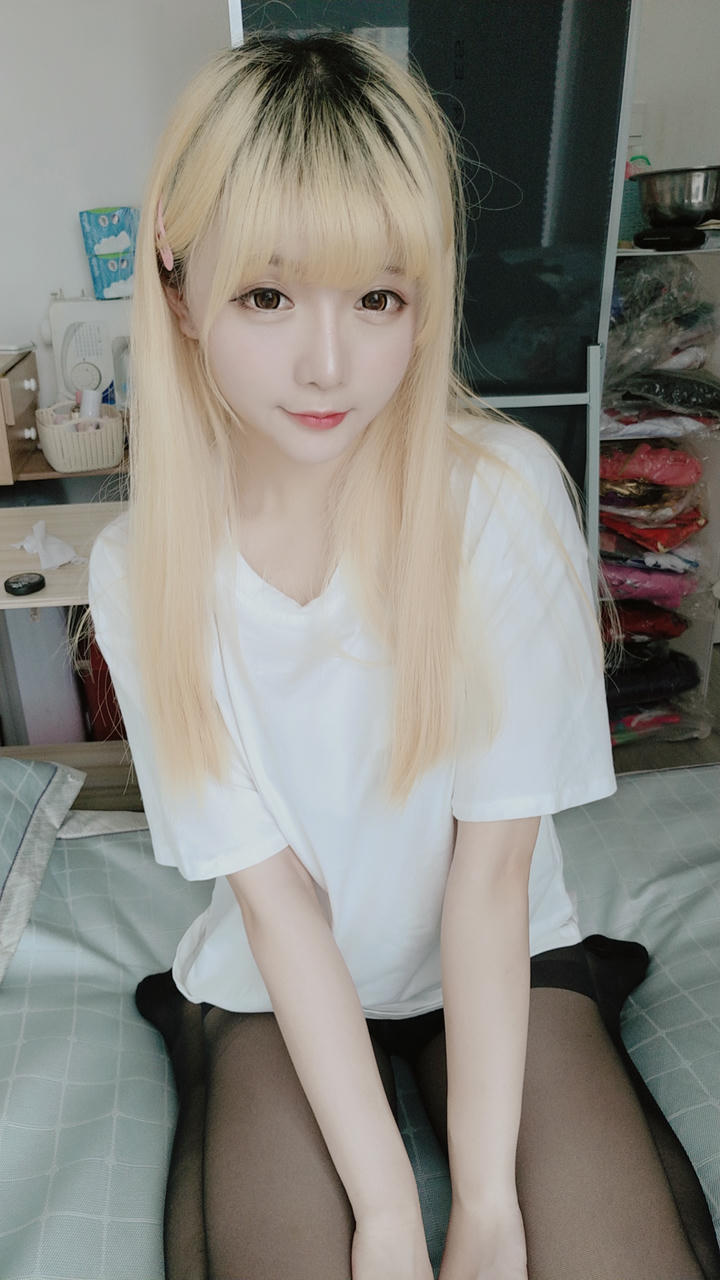 星之迟迟 - 定制05 6-22 白T恤 [62P2V-501MB]_第1集