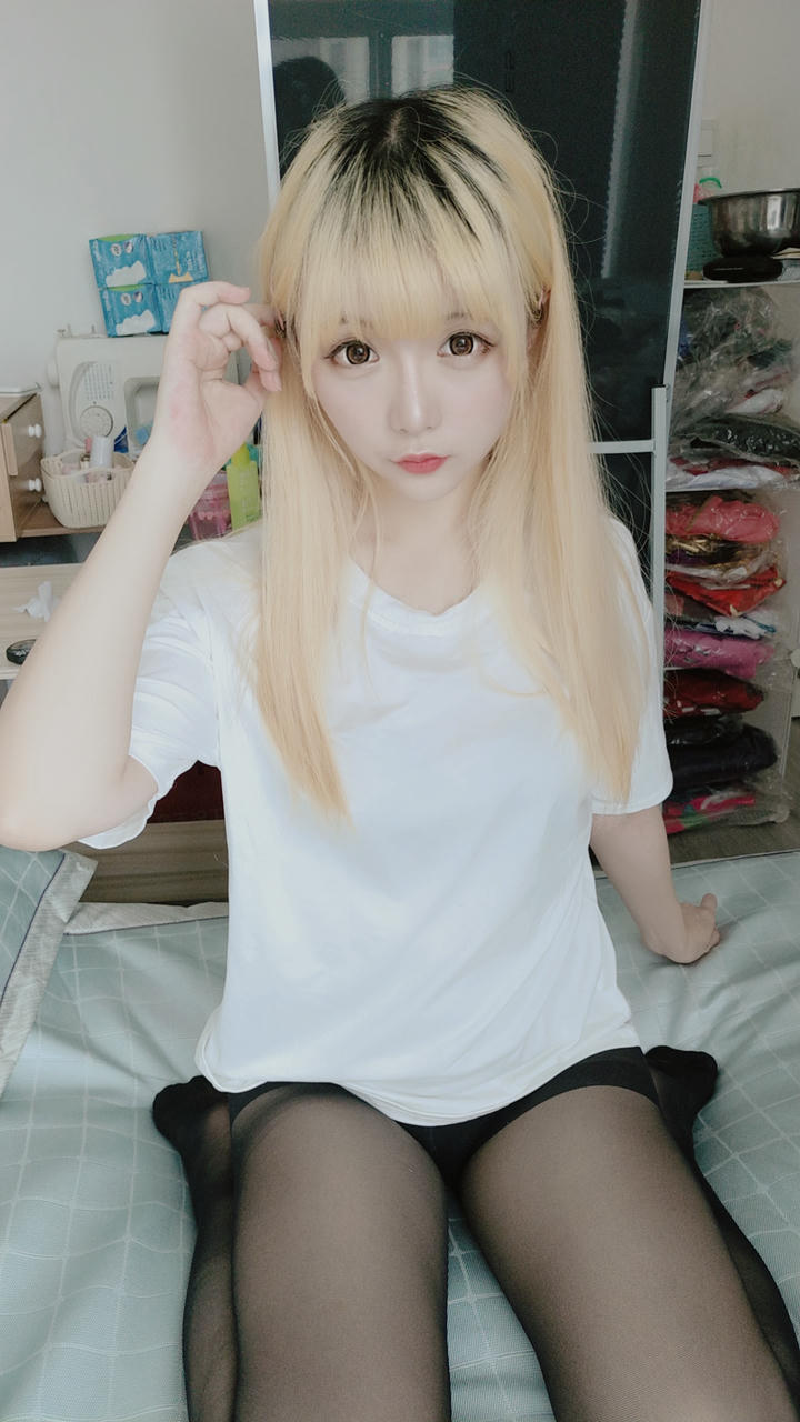 星之迟迟 - 定制05 6-22 白T恤 [62P2V-501MB]_第1集