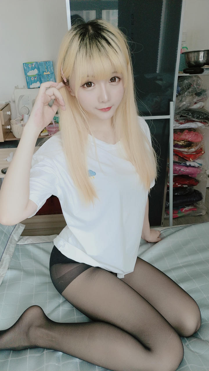 星之迟迟 - 定制05 6-22 白T恤 [62P2V-501MB]_第1集