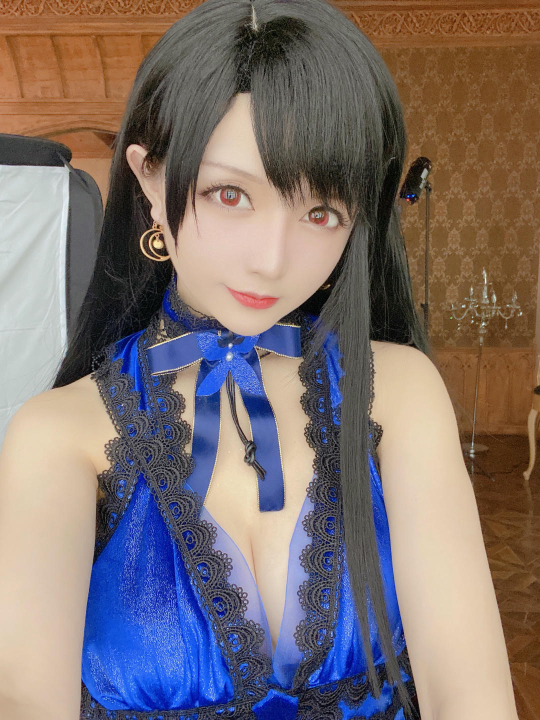 星之迟迟 NO.054 蒂法蓝礼服 [42P+2V／196MB]-自拍_第1集