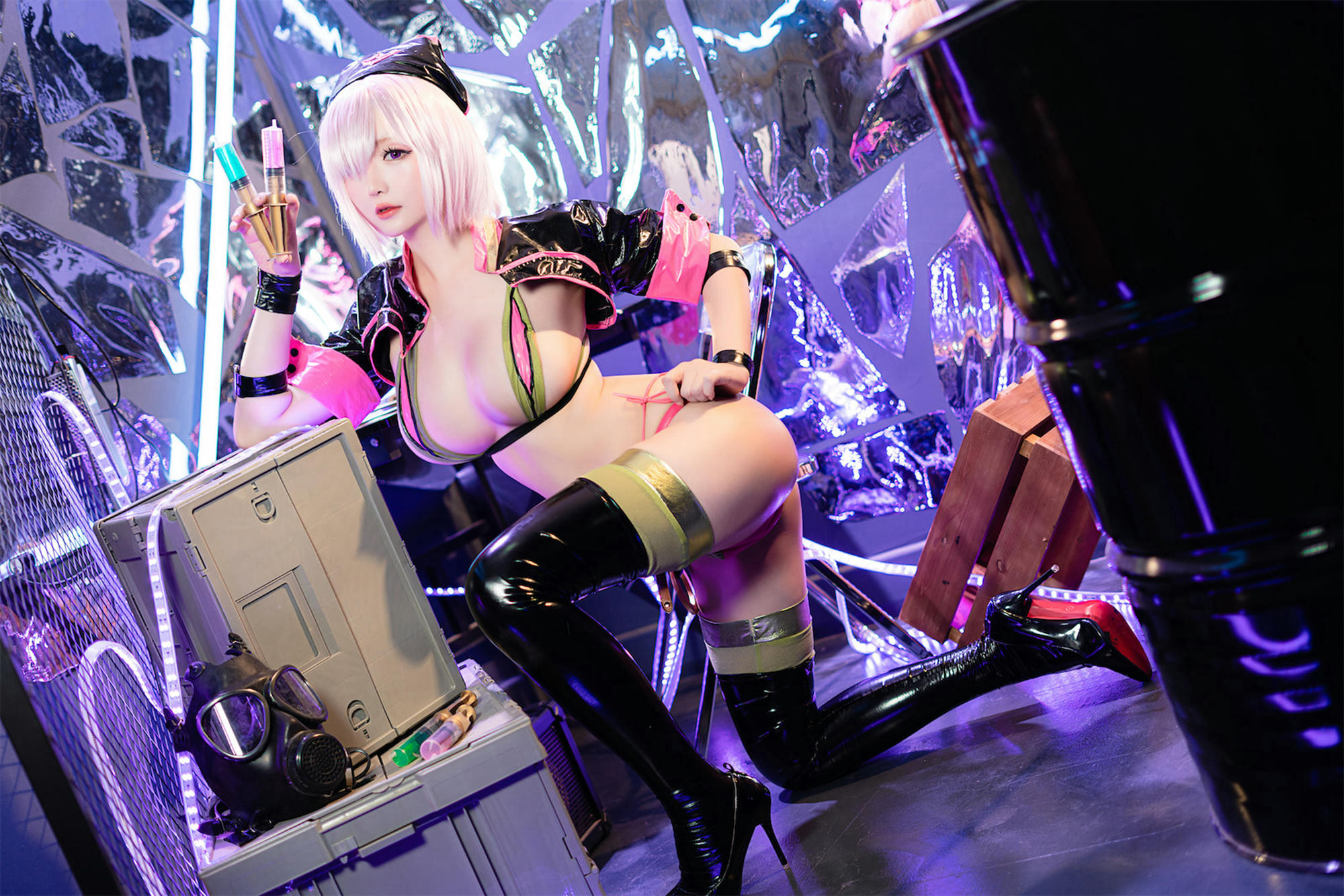 星之迟迟 NO.159 玛修同人护士 [100P 1.10GB]_第4集