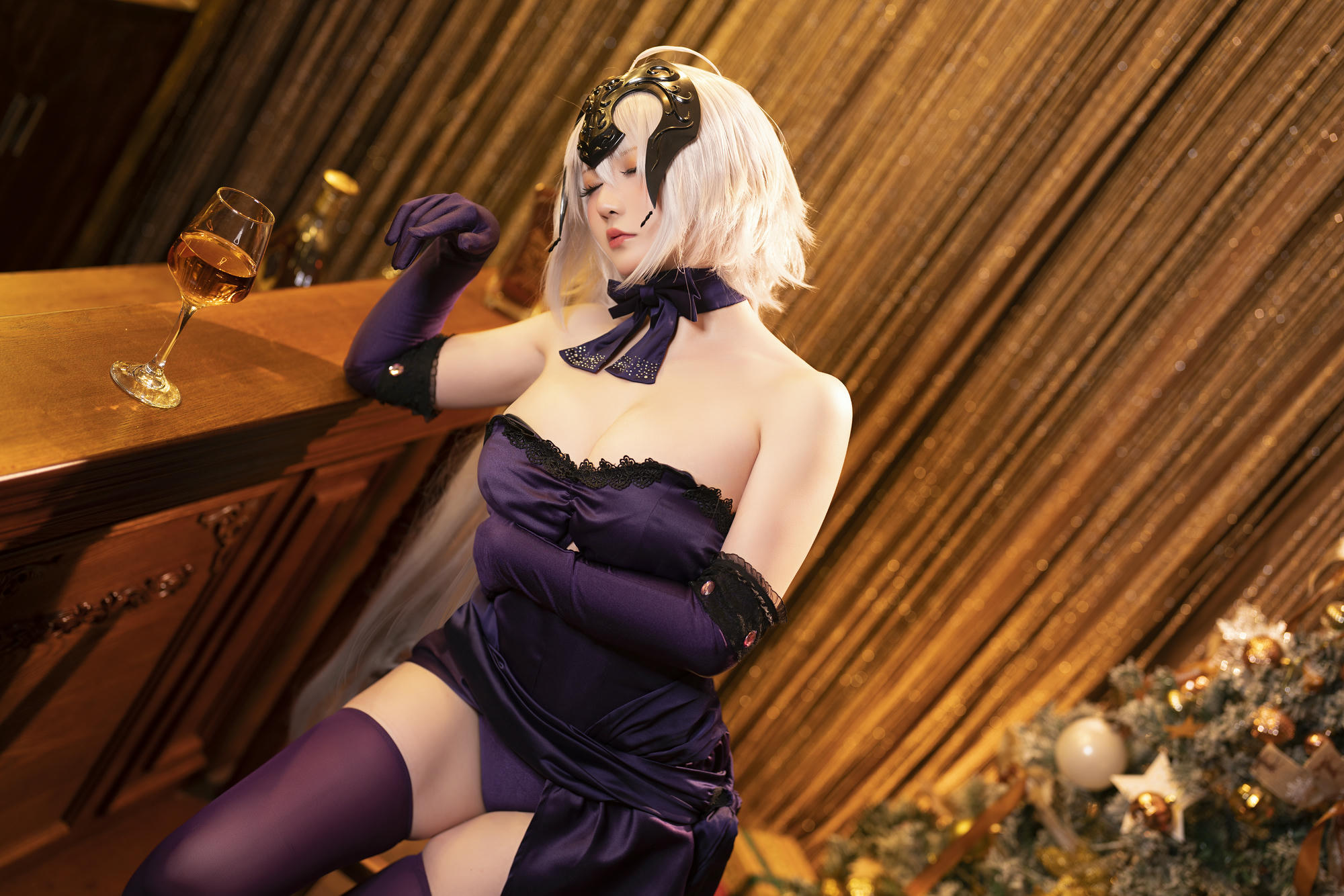 星之迟迟 NO.182 圣诞赠品-黑贞 [41P 258MB]_第1集