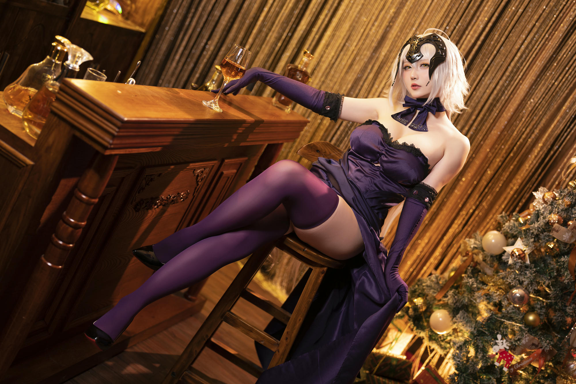 星之迟迟 NO.182 圣诞赠品-黑贞 [41P 258MB]_第1集