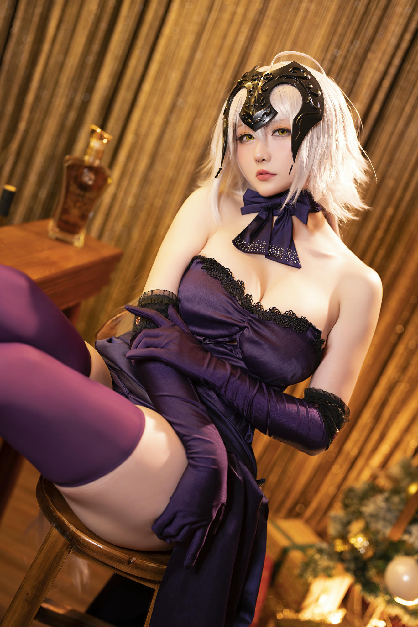 星之迟迟 NO.182 圣诞赠品-黑贞 [41P 258MB]_第1集