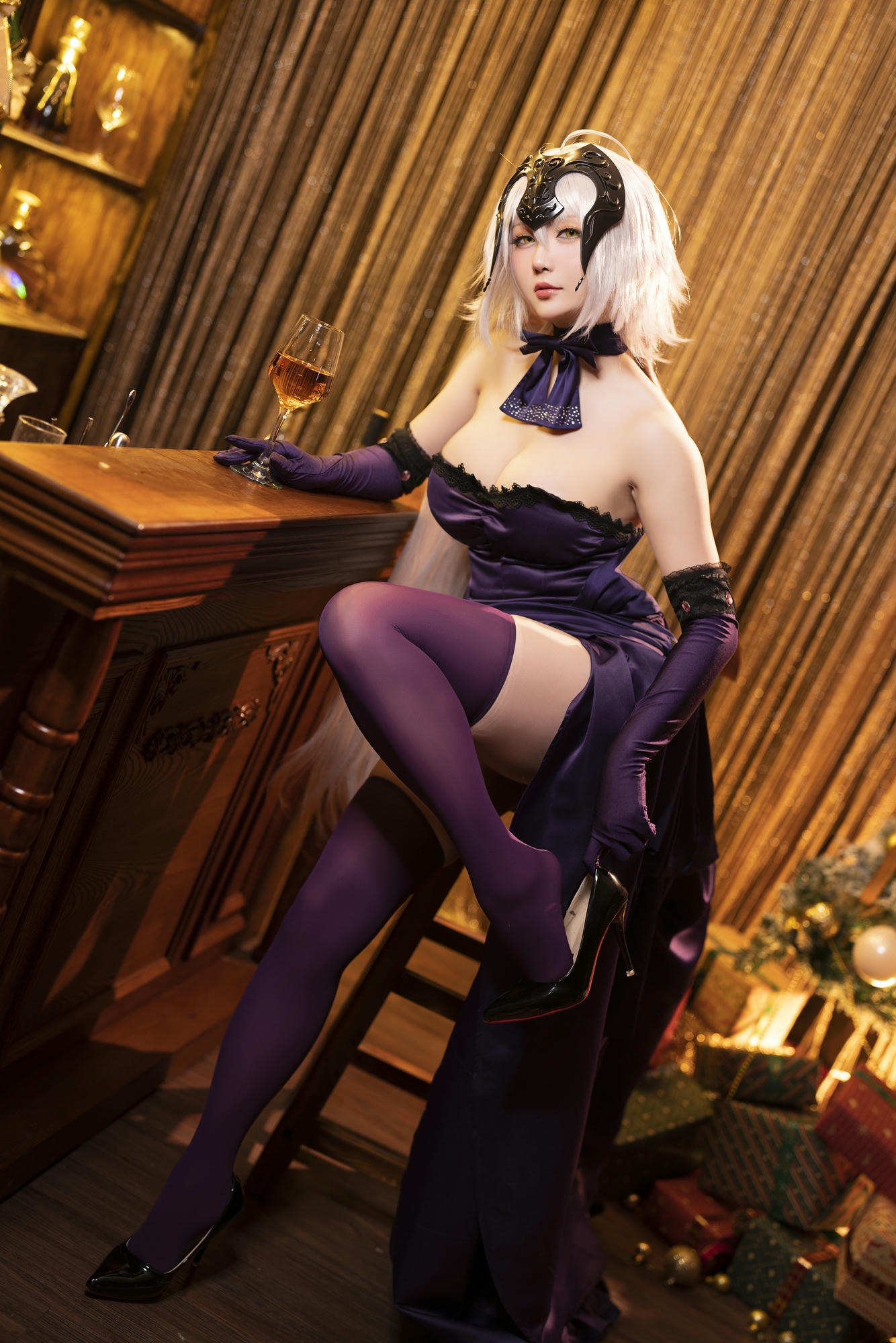 星之迟迟 NO.182 圣诞赠品-黑贞 [41P 258MB]_第1集