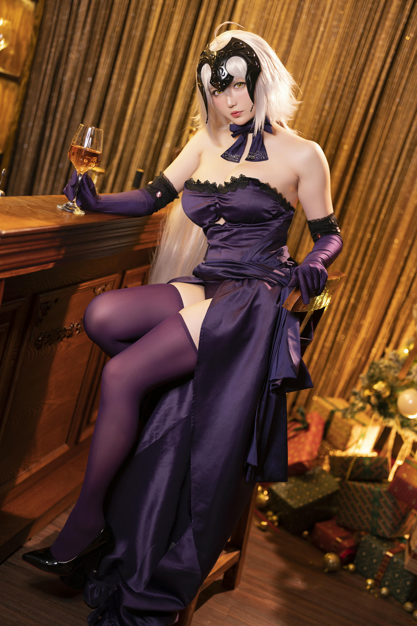 星之迟迟 NO.182 圣诞赠品-黑贞 [41P 258MB]_第1集