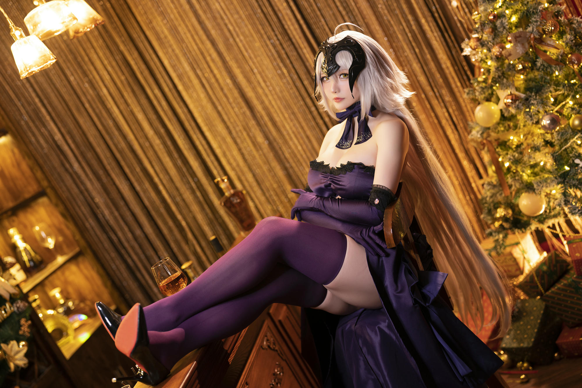 星之迟迟 NO.182 圣诞赠品-黑贞 [41P 258MB]_第1集