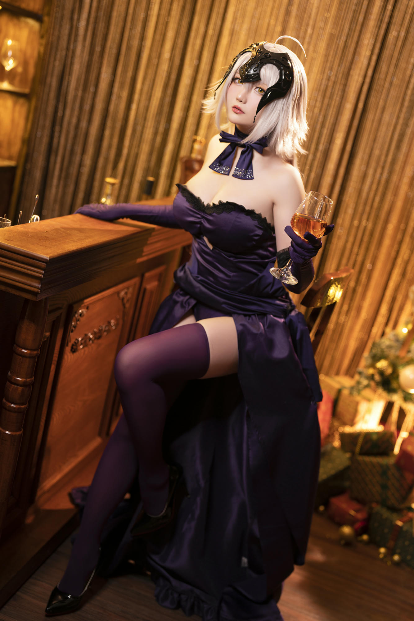 星之迟迟 NO.182 圣诞赠品-黑贞 [41P 258MB]_第1集