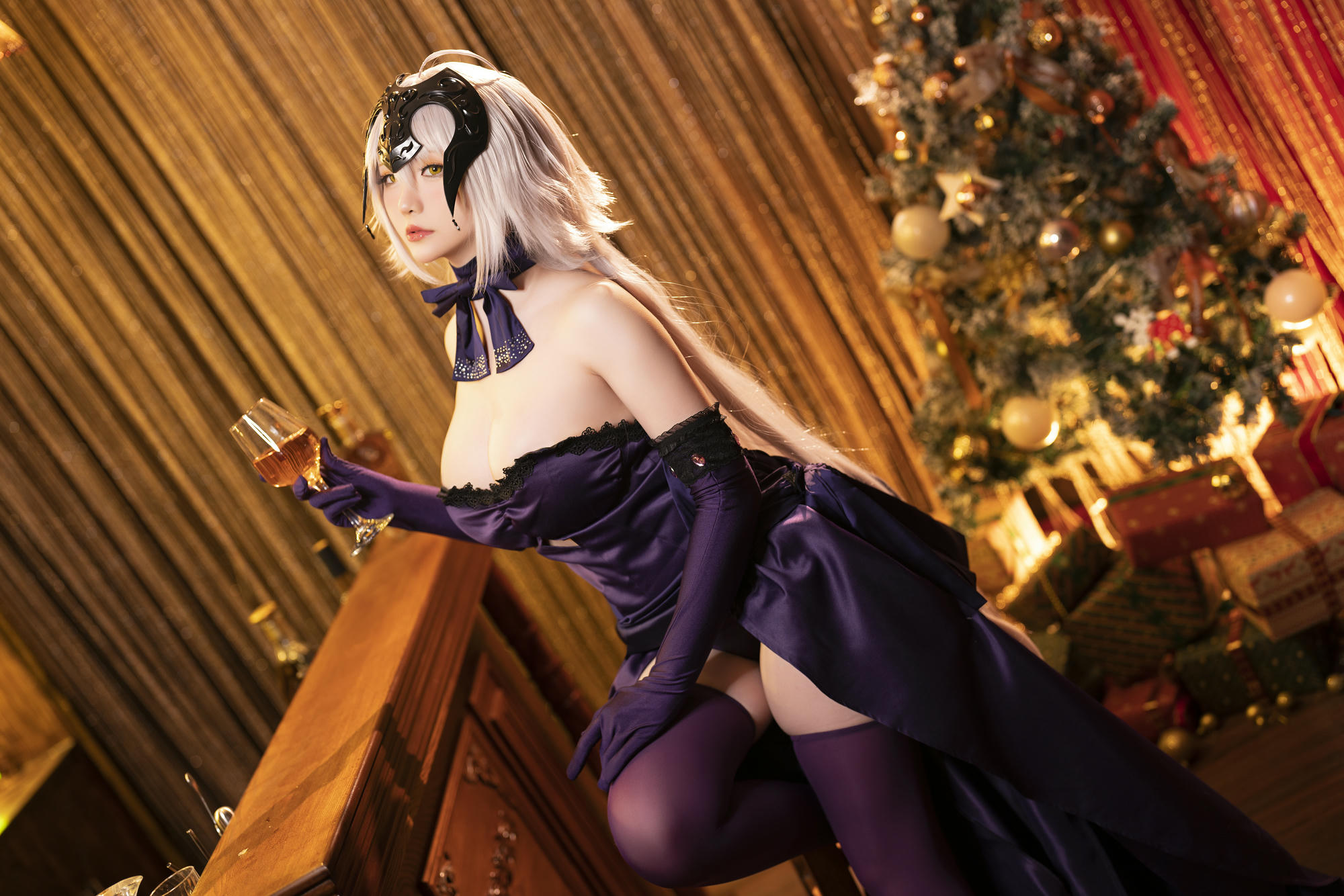 星之迟迟 NO.182 圣诞赠品-黑贞 [41P 258MB]_第1集