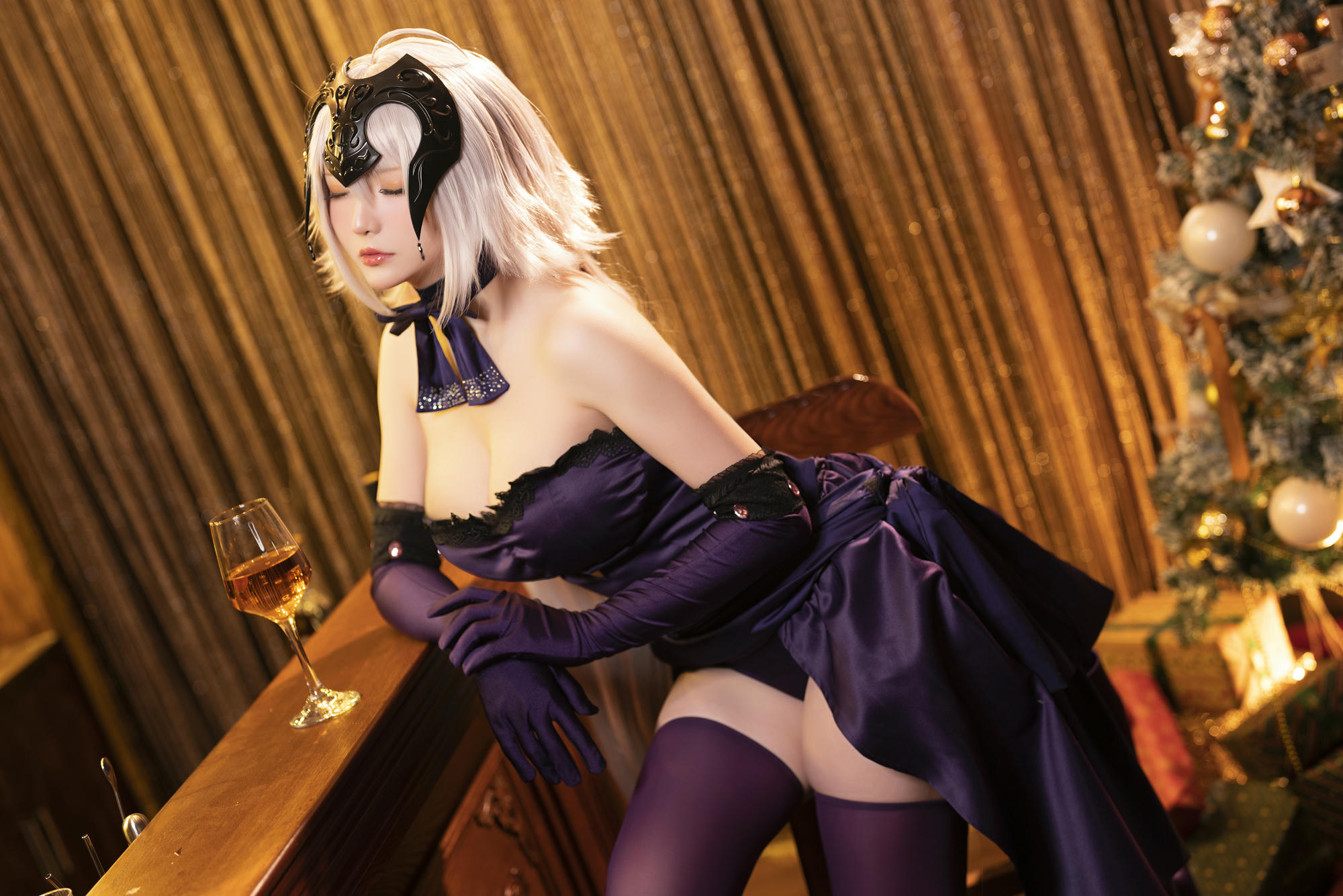 星之迟迟 NO.182 圣诞赠品-黑贞 [41P 258MB]_第1集