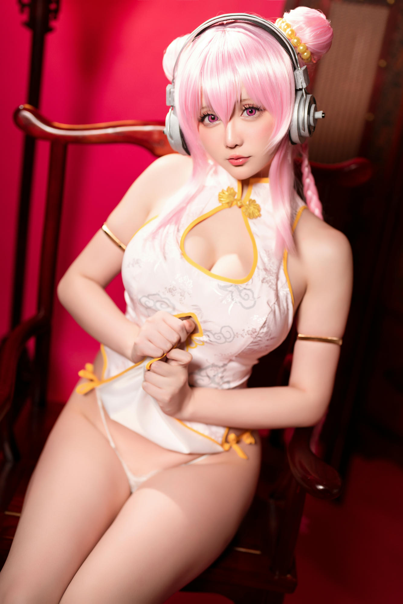 星之迟迟 NO.184 2023 3月计划A 索尼子  旗袍 [40P1V 360MB]_第1集