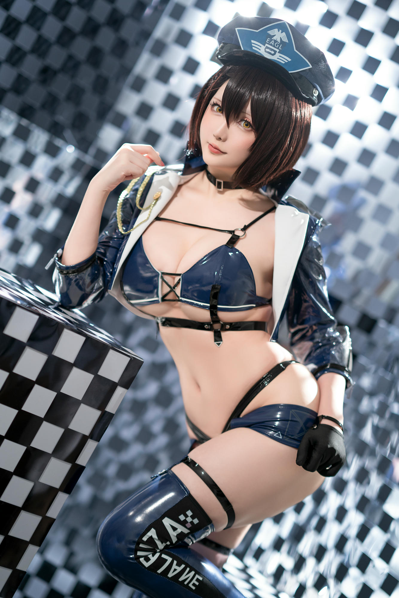 星之迟迟 NO.185 2023 3月计划B 碧蓝航线 巴尔的摩赛车服 [51P1V 379MB]_第1集