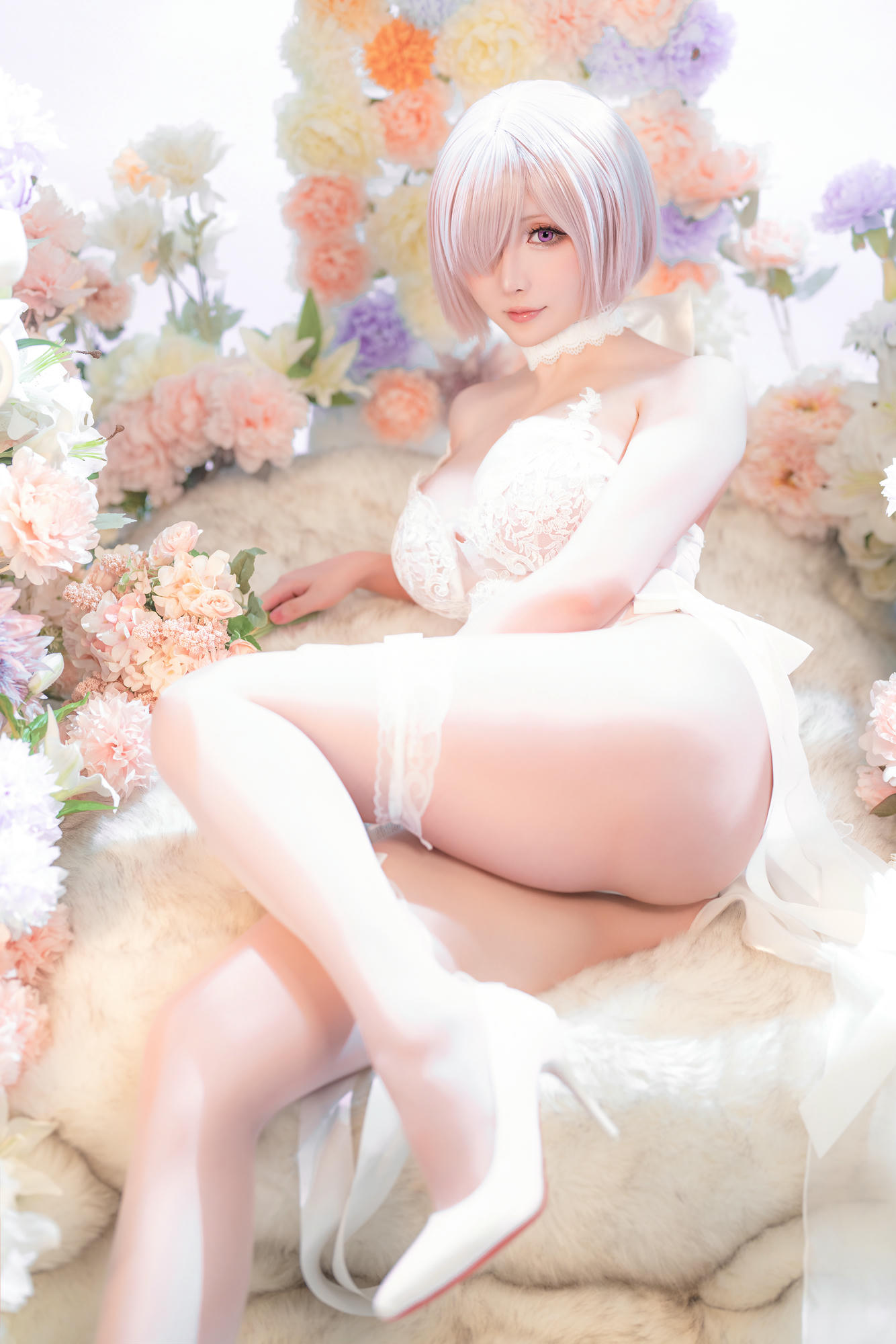 星之迟迟 NO.186 2023 3月计划C FGO 玛修婚纱 [78P1V 423MB]_第1集