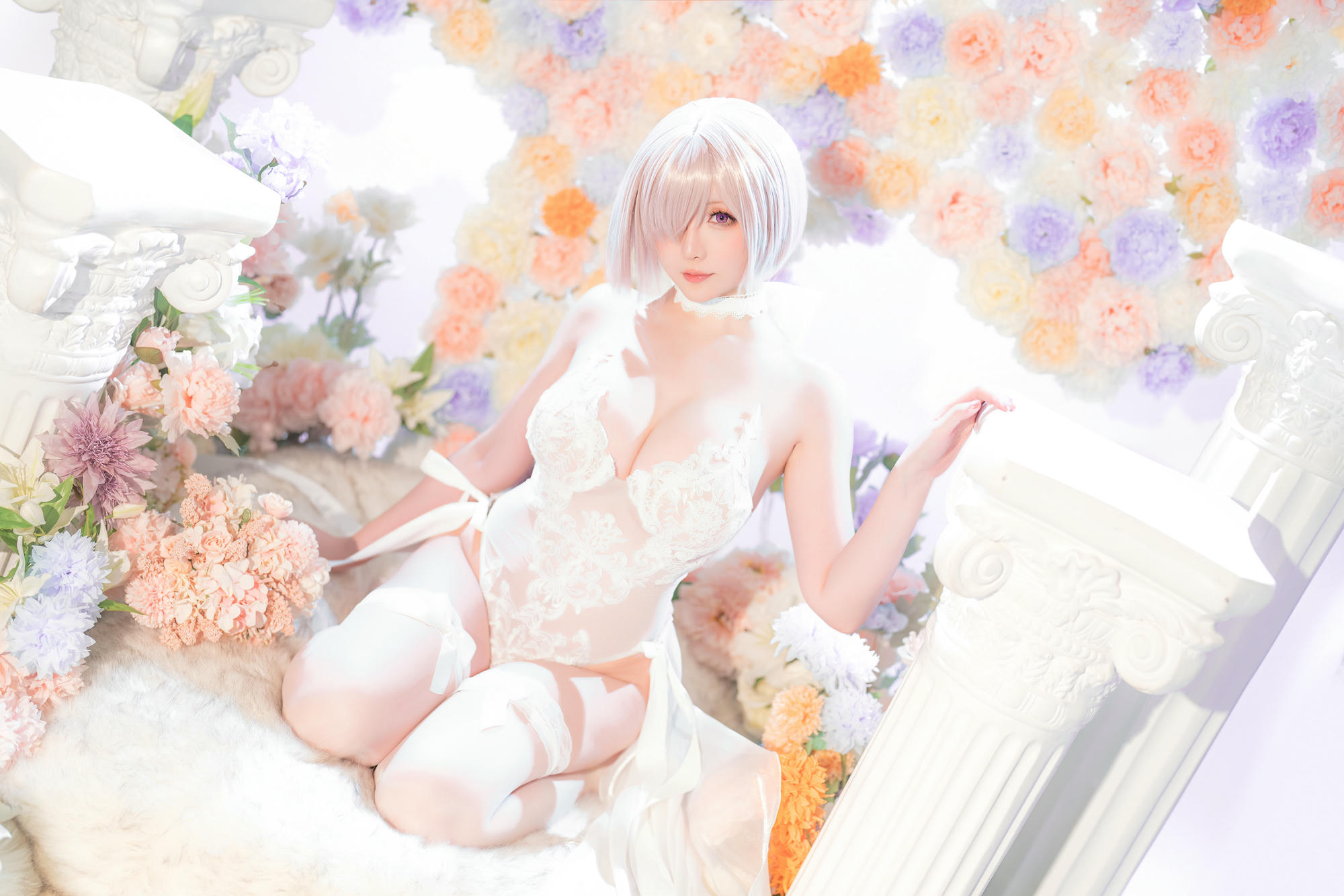 星之迟迟 NO.186 2023 3月计划C FGO 玛修婚纱 [78P1V 423MB]_第1集