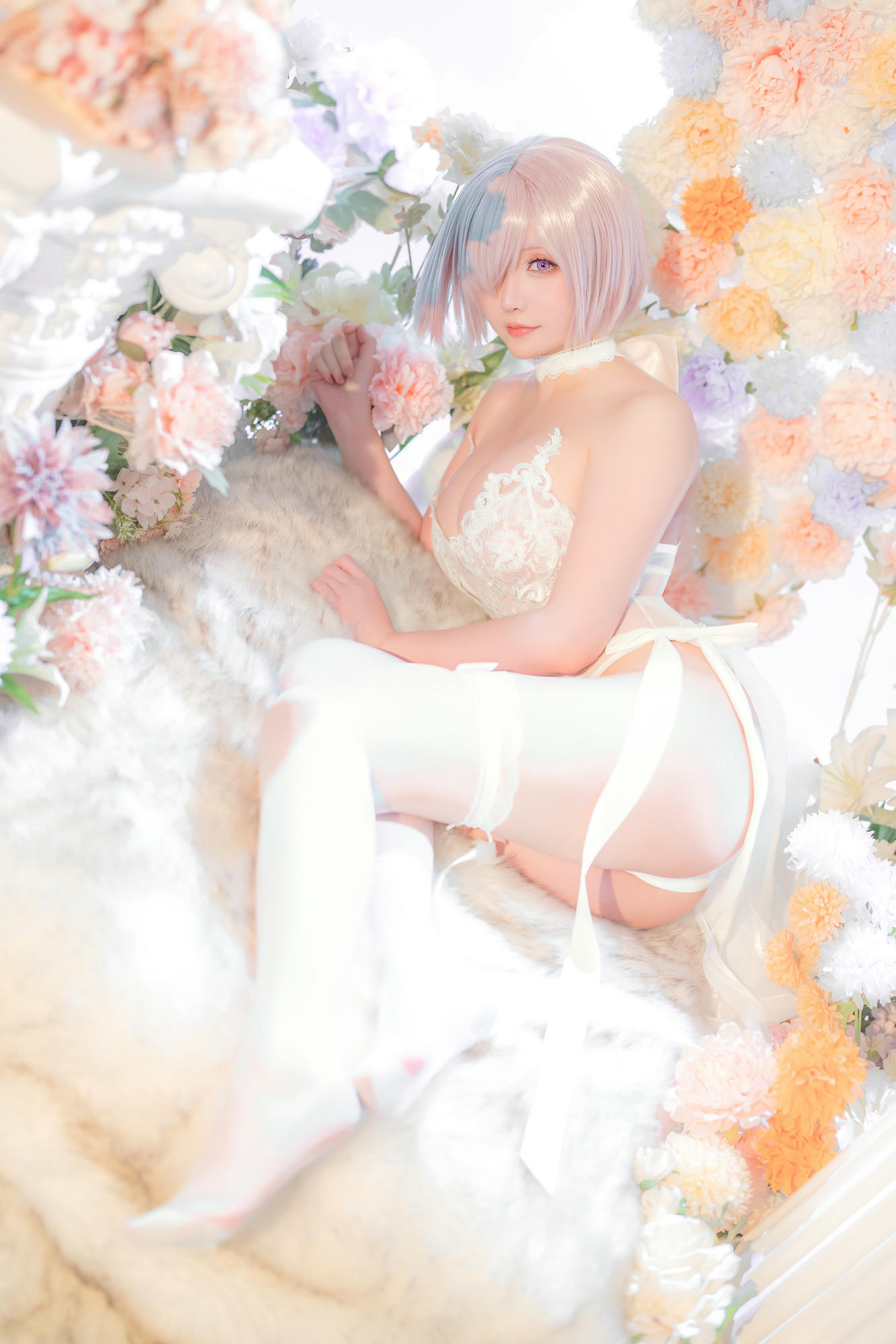 星之迟迟 NO.186 2023 3月计划C FGO 玛修婚纱 [78P1V 423MB]_第2集