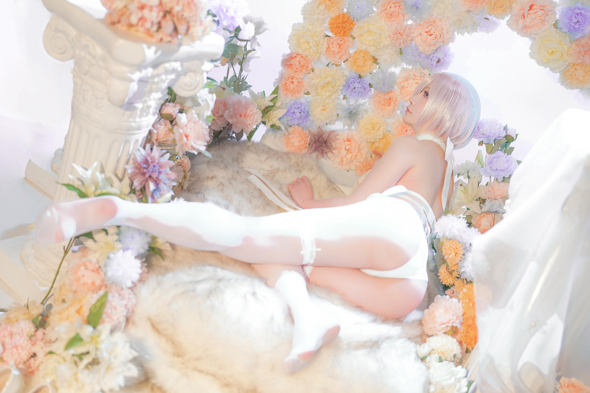 星之迟迟 NO.186 2023 3月计划C FGO 玛修婚纱 [78P1V 423MB]_第2集