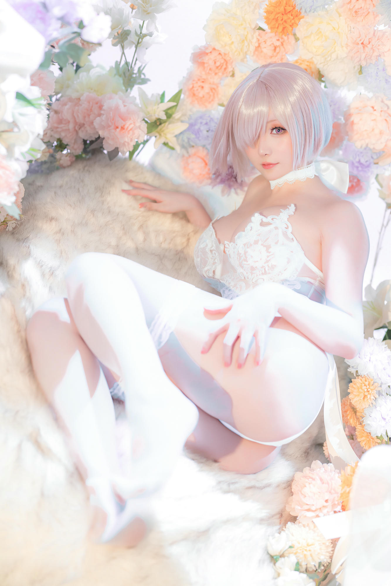 星之迟迟 NO.186 2023 3月计划C FGO 玛修婚纱 [78P1V 423MB]_第2集