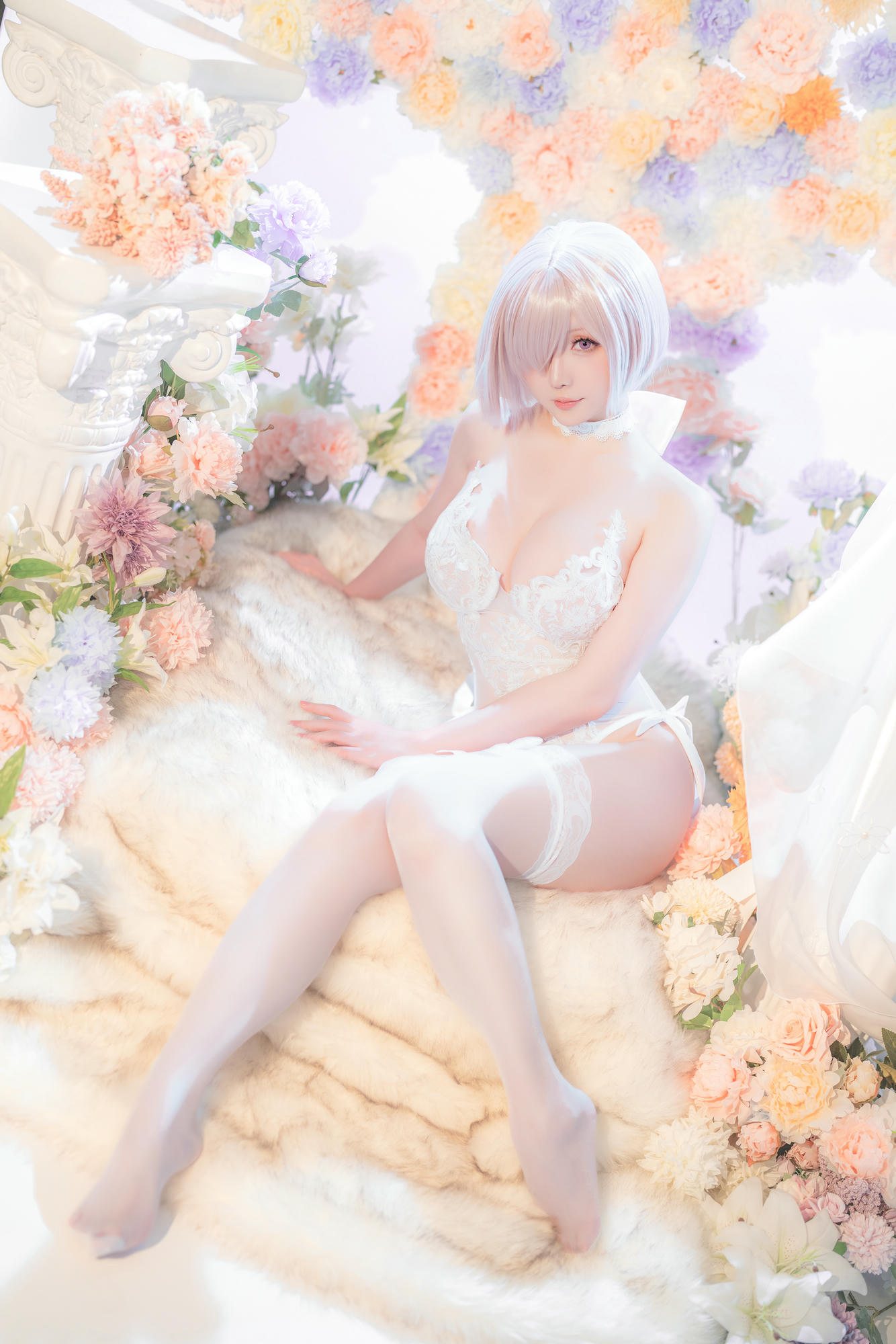 星之迟迟 NO.186 2023 3月计划C FGO 玛修婚纱 [78P1V 423MB]_第2集