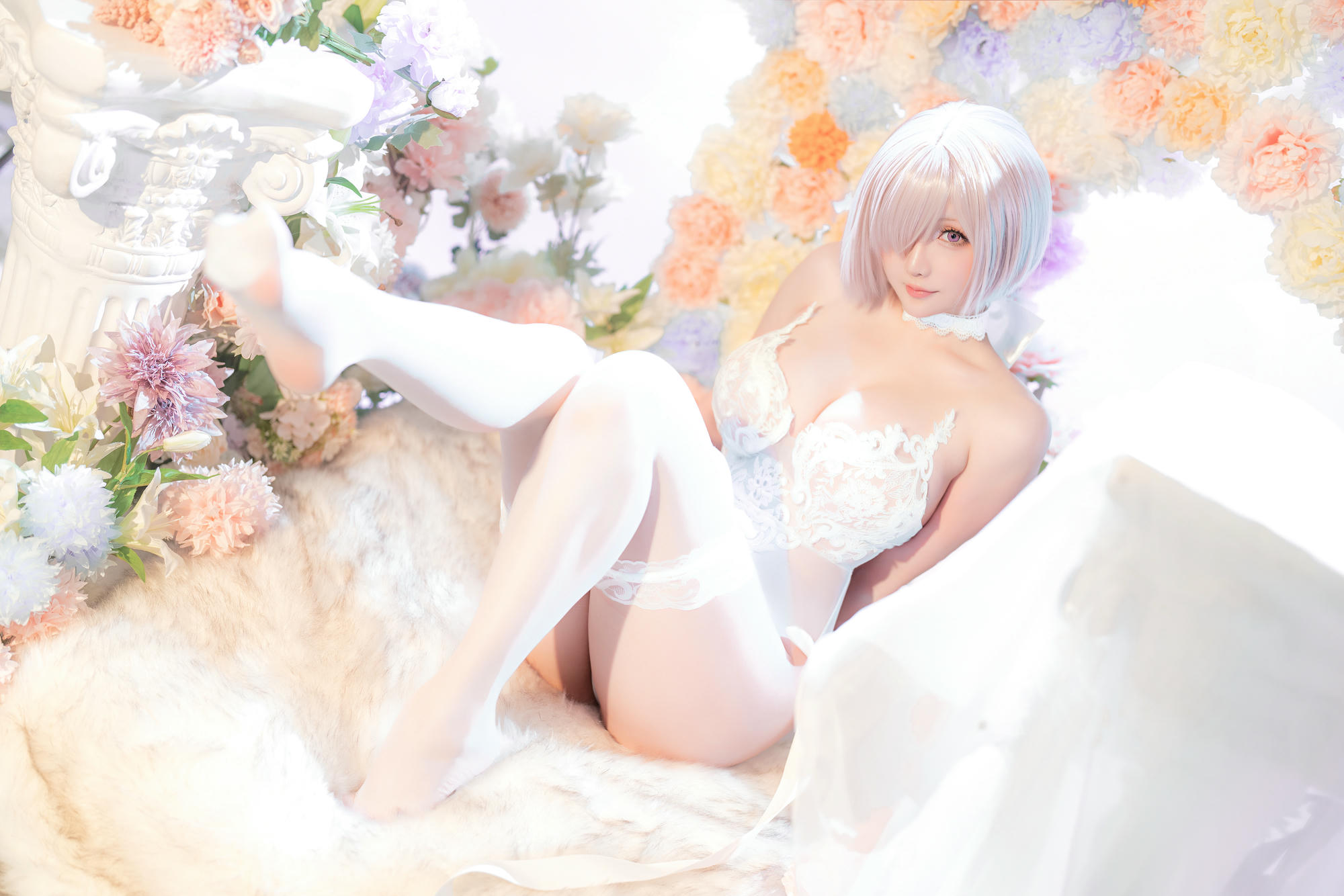 星之迟迟 NO.186 2023 3月计划C FGO 玛修婚纱 [78P1V 423MB]_第2集