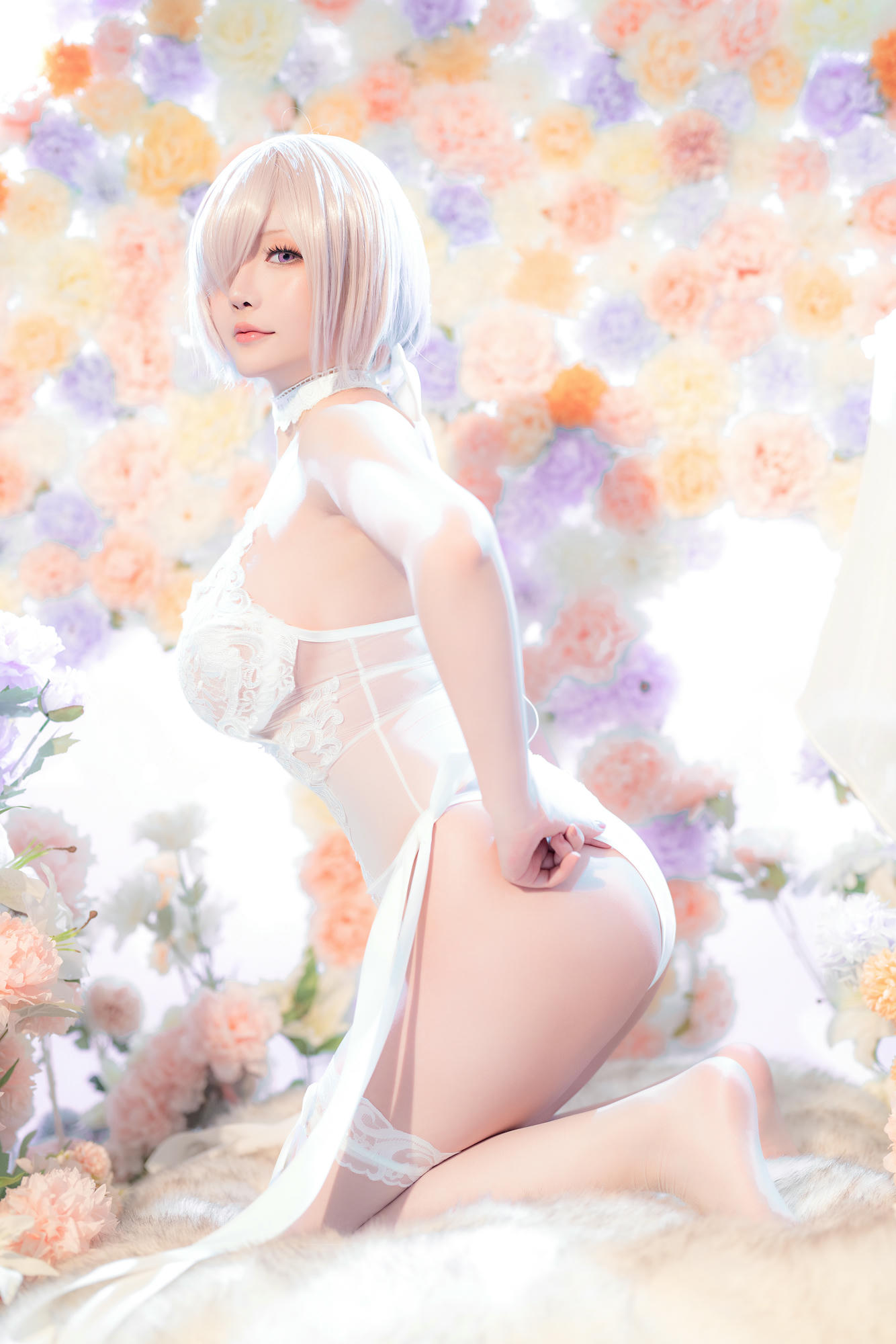 星之迟迟 NO.186 2023 3月计划C FGO 玛修婚纱 [78P1V 423MB]_第2集