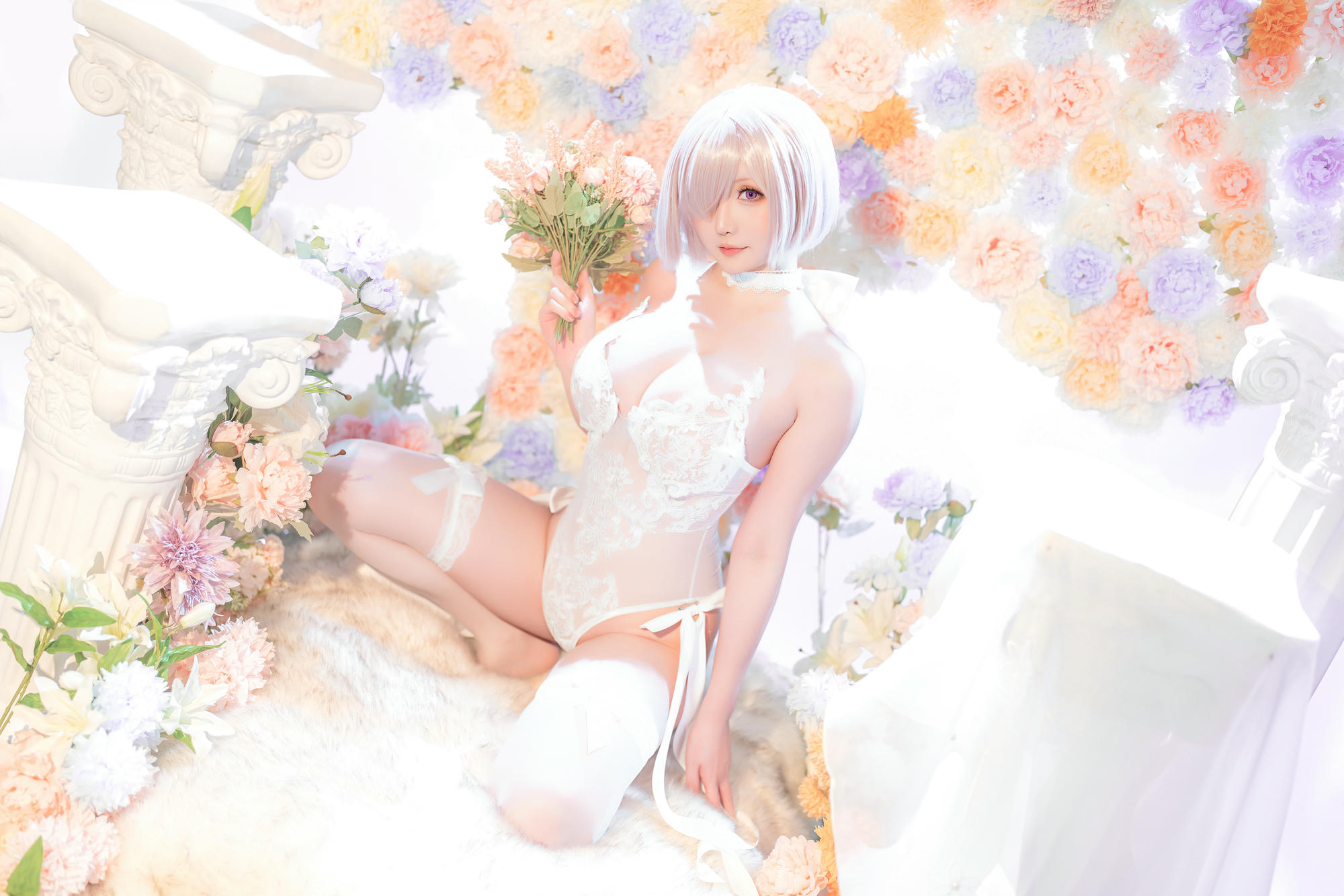 星之迟迟 NO.186 2023 3月计划C FGO 玛修婚纱 [78P1V 423MB]_第2集