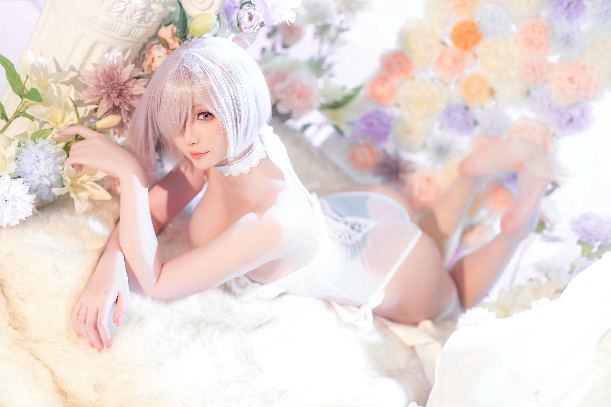 星之迟迟 NO.186 2023 3月计划C FGO 玛修婚纱 [78P1V 423MB]_第2集