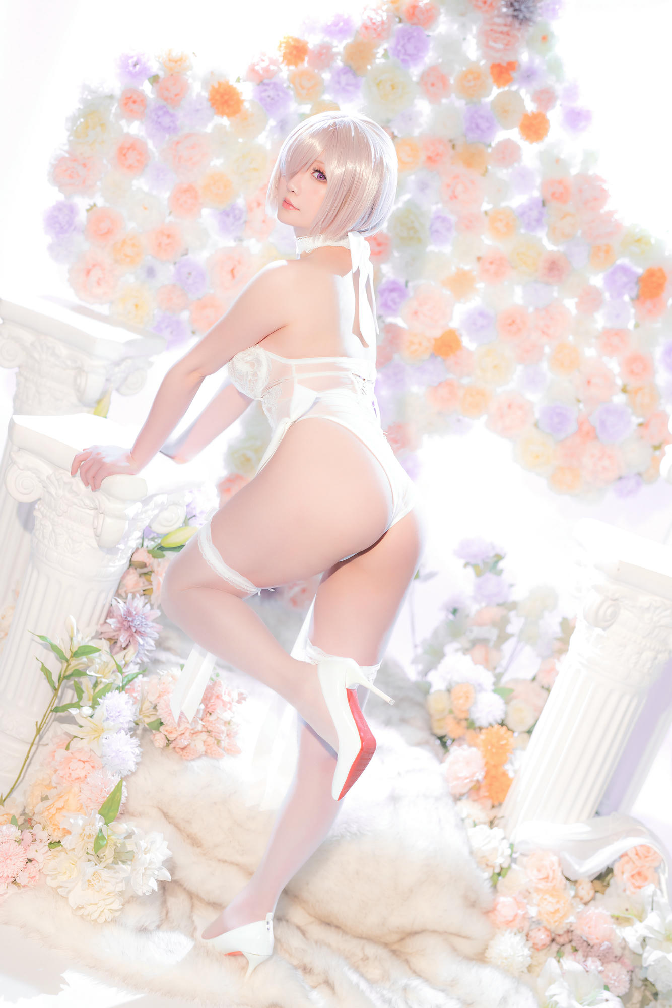 星之迟迟 NO.186 2023 3月计划C FGO 玛修婚纱 [78P1V 423MB]_第3集