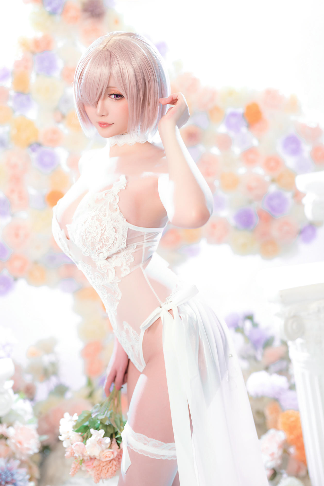 星之迟迟 NO.186 2023 3月计划C FGO 玛修婚纱 [78P1V 423MB]_第1集