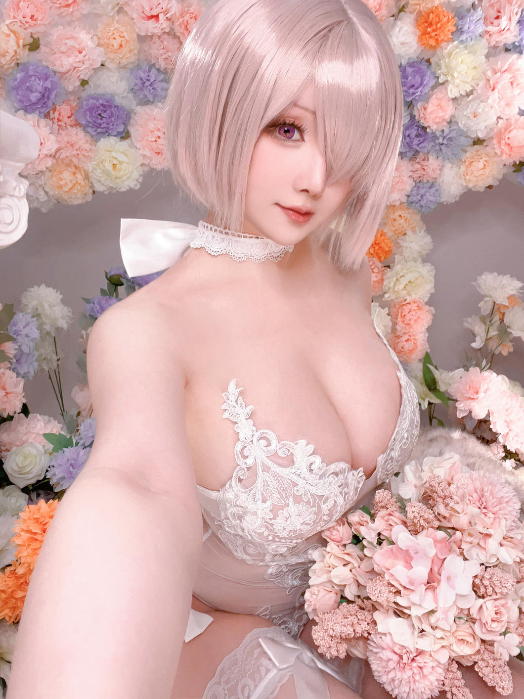 星之迟迟 NO.186 2023 3月计划C FGO 玛修婚纱 [78P1V 423MB]_第3集