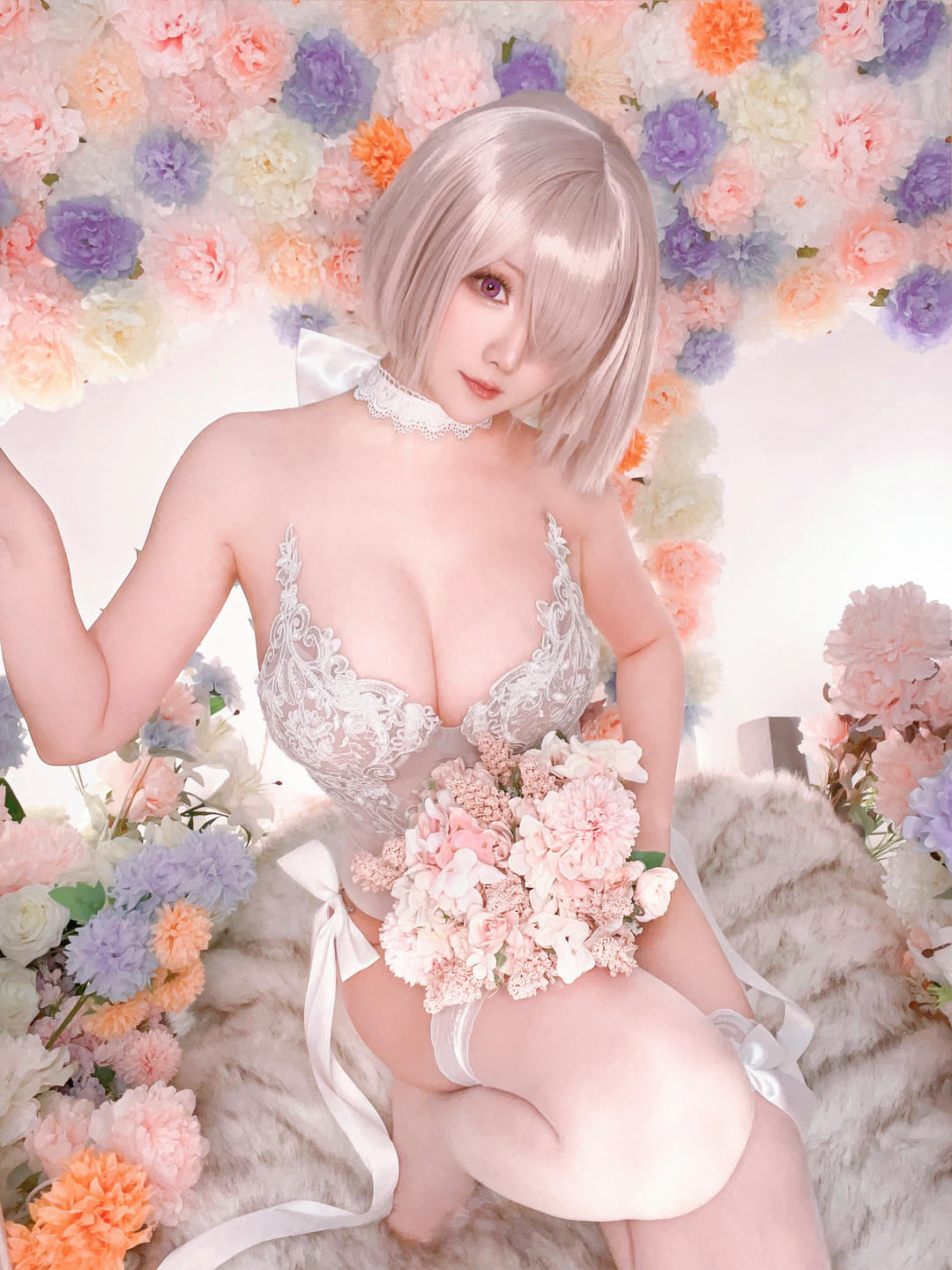 星之迟迟 NO.186 2023 3月计划C FGO 玛修婚纱 [78P1V 423MB]_第4集