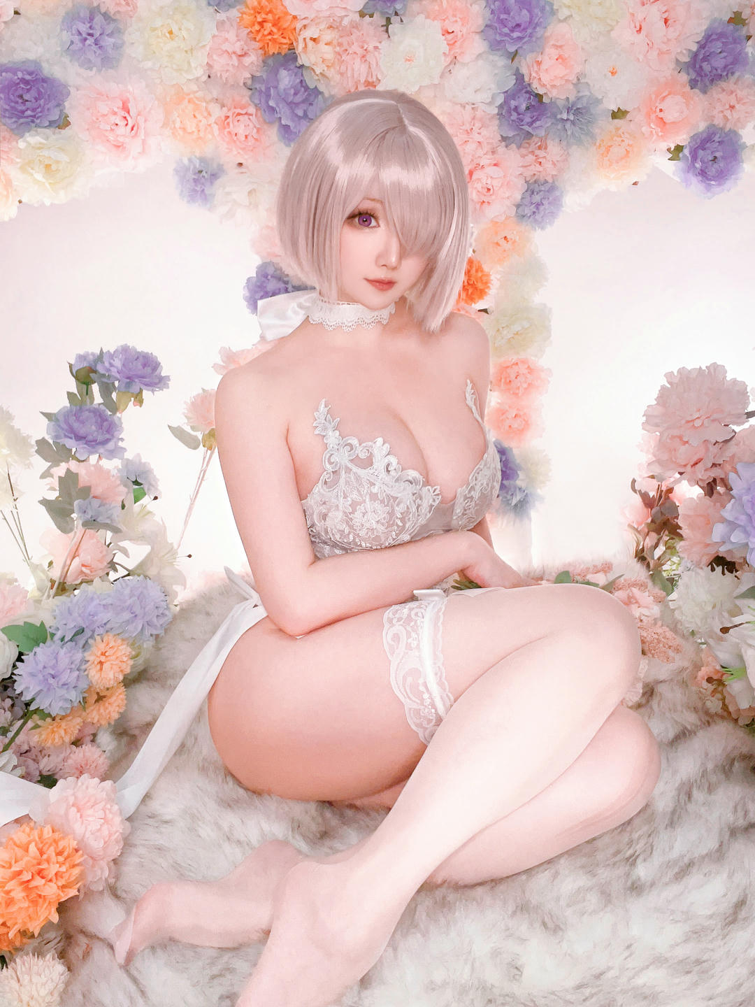 星之迟迟 NO.186 2023 3月计划C FGO 玛修婚纱 [78P1V 423MB]_第4集