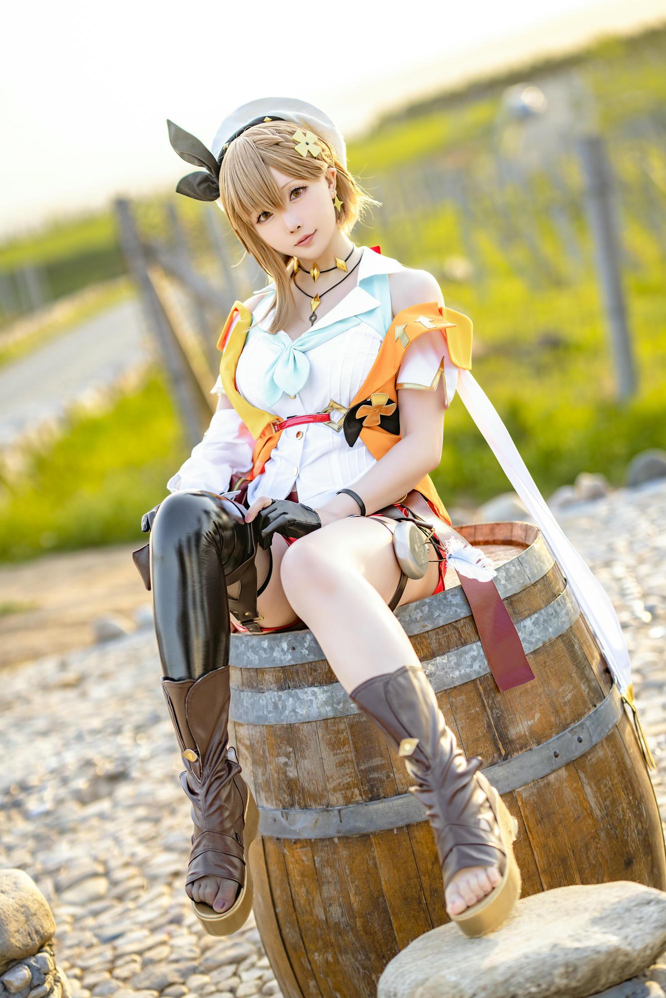 星之迟迟 NO.189 2023 4月计划A 莱莎的炼金工坊2-莱莎 [38P 210MB]_第1集